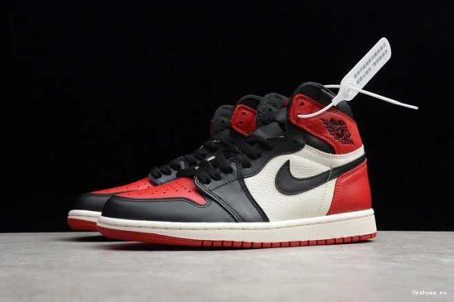 Air High 1 Retro Jordan Bred Toe 555088-610 0328